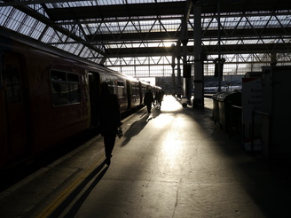 Waterloo Station (Into Sun) - 1/1000 sec | f/5.6 | 14.0 mm | ISO 160<br /><a target="_blank" xhref="http://www.magezinepublishing.com/equipment/images/equipment/Lumix-G-X-Vario-PZ-1442mm-f3556-3581/highres/epzvarioX7_1321613226.jpg">High-Res</a>