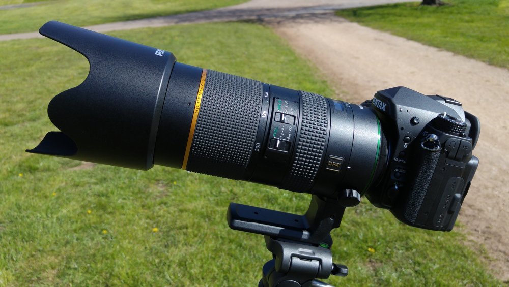 Pentax K-1 With 70-200mm Lens